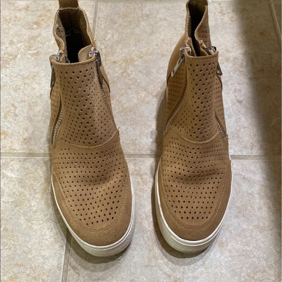 Steve Madden Lali Sneakers Tan Size 9 - Picture 4 of 6